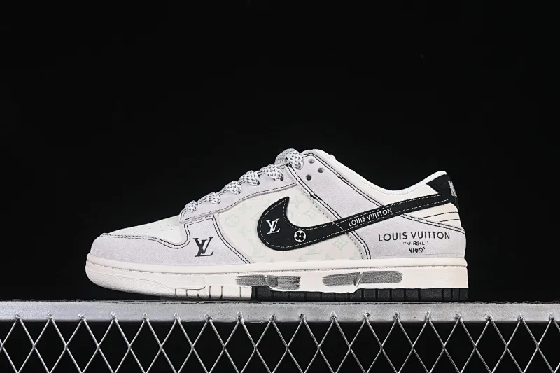All Categories Nk SB Dunk Series Nk SB Dunk Low High-end Customized Low-top Shoes Nike SB Dunk Low LV Co-branded Graffiti Double Anniversary High-end Customized Low-top Casual Shoes CX5050-Y01